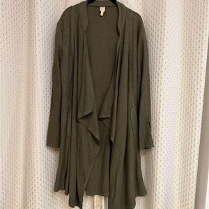 XCVI Dark Olive Women's Cardigan